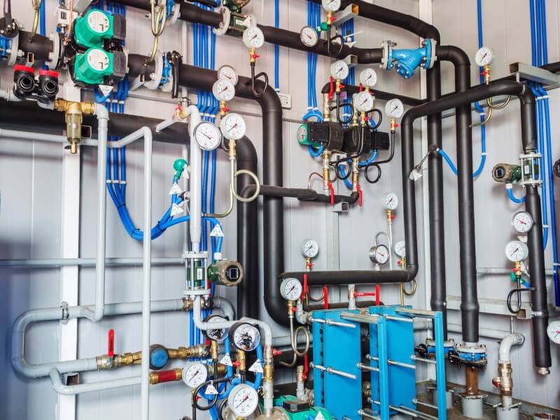 Оборудование газовой котельной
